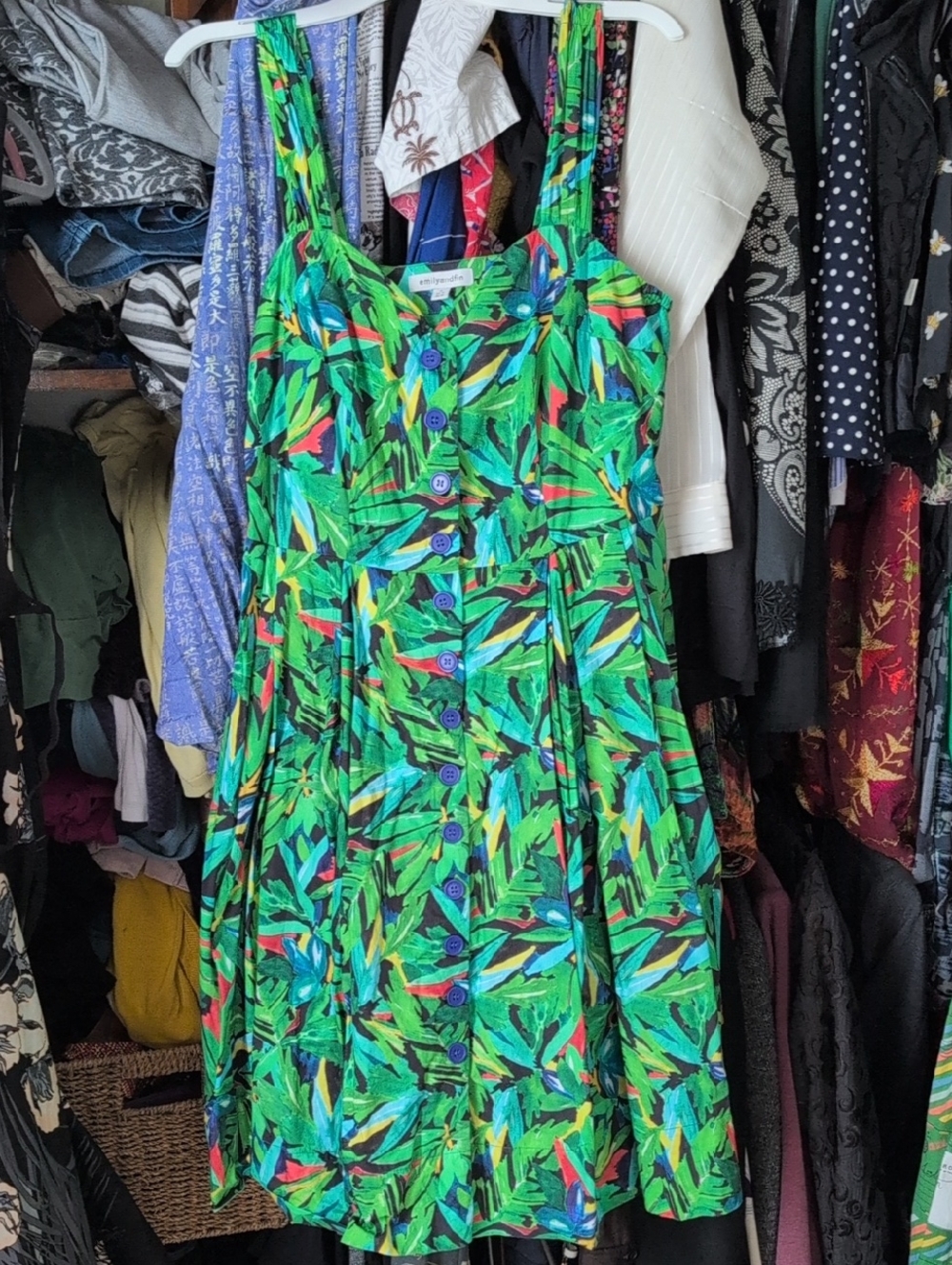 Tropical Jungle Jenny Dress